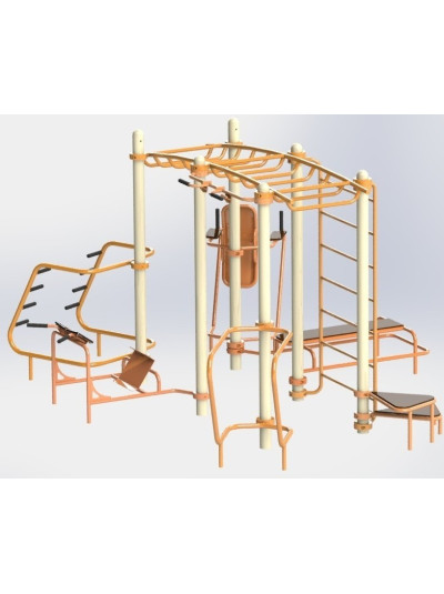 Воркаут для вулиці мультифункціональний-2 